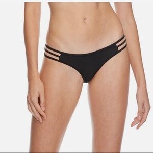 Body glove scandal ribbed bikini bottom